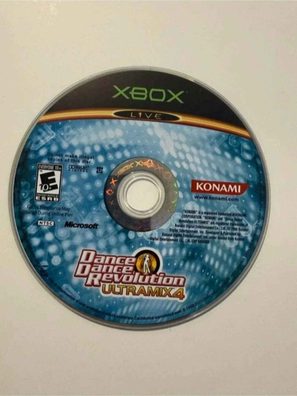 Dance Dance Revolution Ultramix 4 Xbox Complete CIB Tested